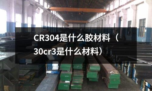 CR304是什么胶材料（30cr3是什么材料）