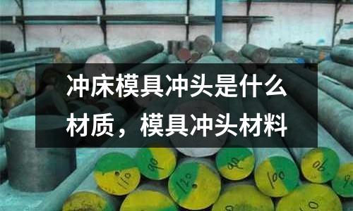 冲床模具冲头是什么材质，模具冲头材料