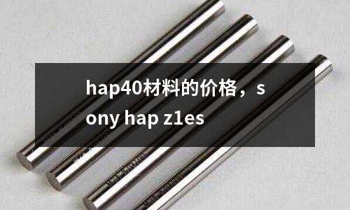 hap40材料的价格，sony hap z1es