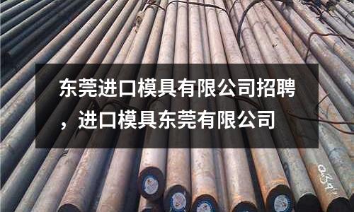 东莞进口模具有限公司招聘，进口模具东莞有限公司
