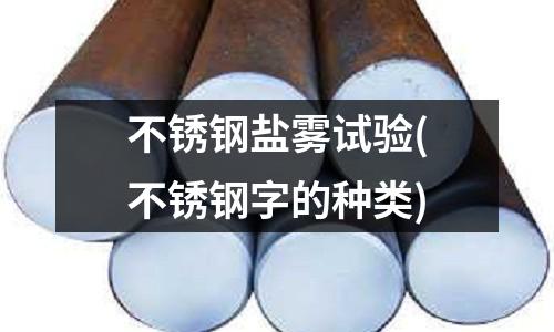 不锈钢盐雾试验(不锈钢字的种类)