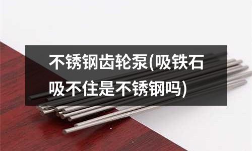 不锈钢齿轮泵(吸铁石吸不住是不锈钢吗)