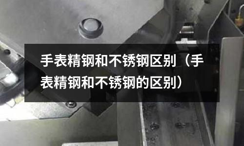 手表精钢和不锈钢区别（手表精钢和不锈钢的区别）