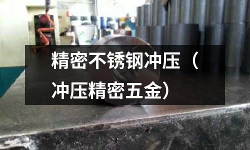 精密不锈钢冲压（冲压精密五金）