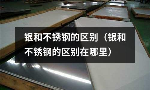 银和不锈钢的区别（银和不锈钢的区别在哪里）