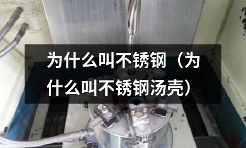 为什么叫不锈钢（为什么叫不锈钢汤壳）