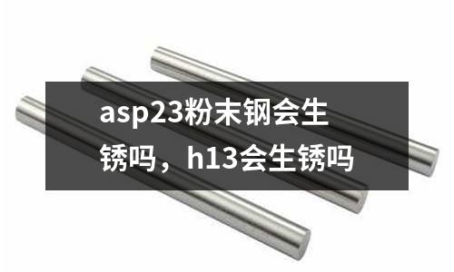 asp23粉末钢会生锈吗，h13会生锈吗