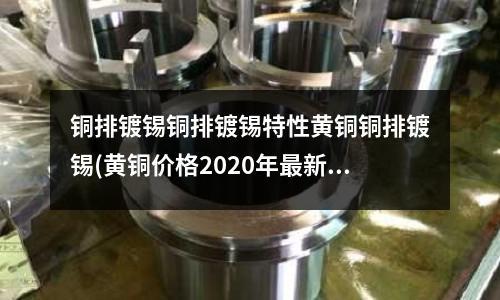铜排镀锡铜排镀锡特性黄铜铜排镀锡(黄铜价格2020年最新_铜什么价格)