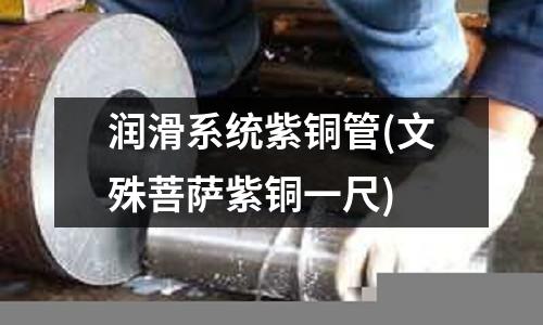 润滑系统紫铜管(文殊菩萨紫铜一尺)
