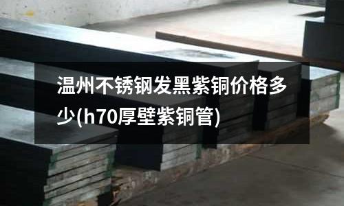 温州不锈钢发黑紫铜价格多少(h70厚壁紫铜管)