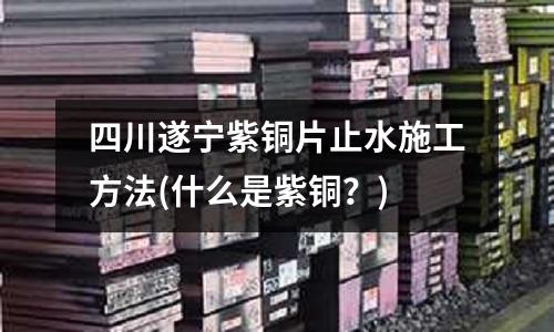 四川遂宁紫铜片止水施工方法(什么是紫铜？)