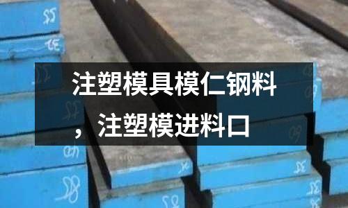 注塑模具模仁钢料，注塑模进料口