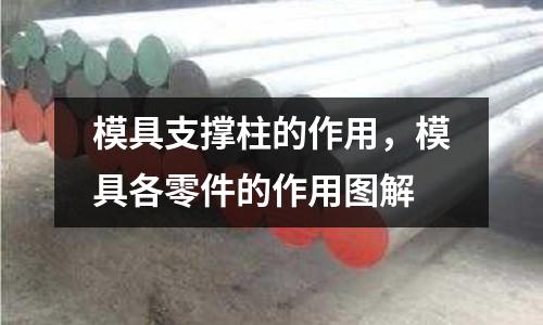 模具支撑柱的作用，模具各零件的作用图解